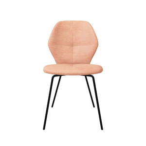 Mobitec Mood #91 M1510 eetkamerstoel Genova Rose poot zwart