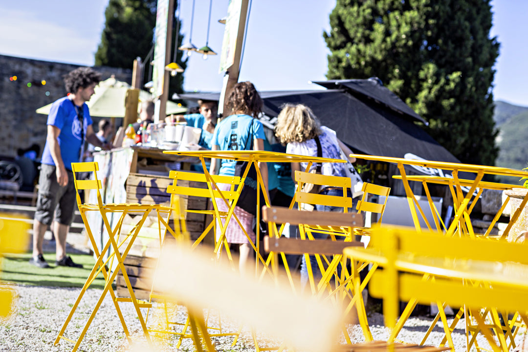 Fermob Bistro tuintafel 71 x 71 cm Cedar green