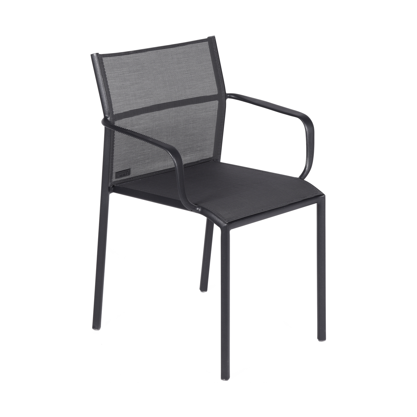 Fermob Cadiz tuinstoel met arm Anthracite