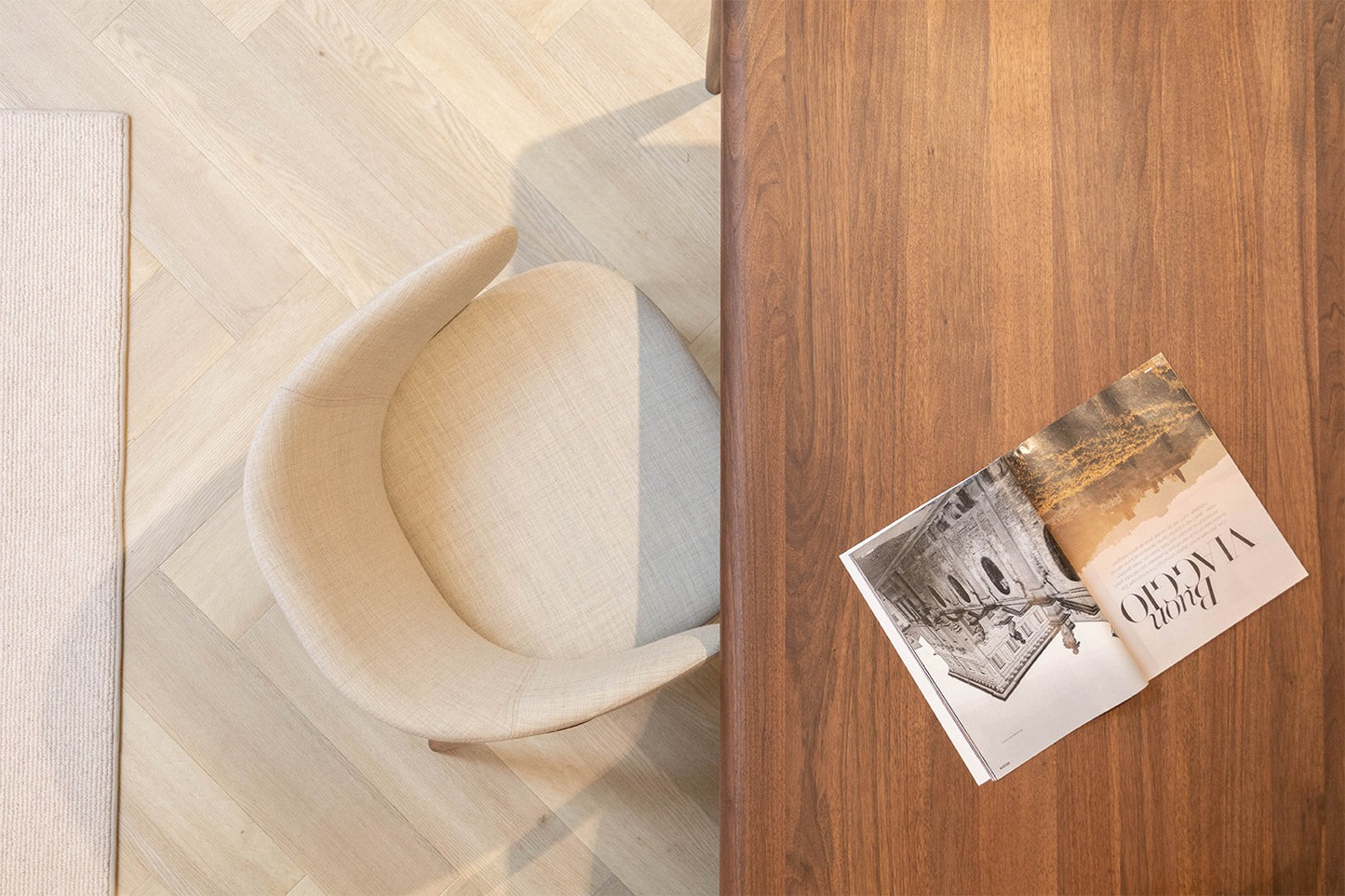 Artisan Latus eettafel 200x90 cm Walnoot