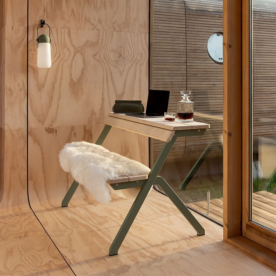 Weltevree picknicktafel Cement Gray Green