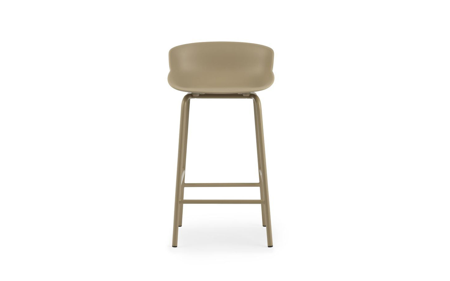 Normann Copenhagen Hyg barkruk H65 Sand staal