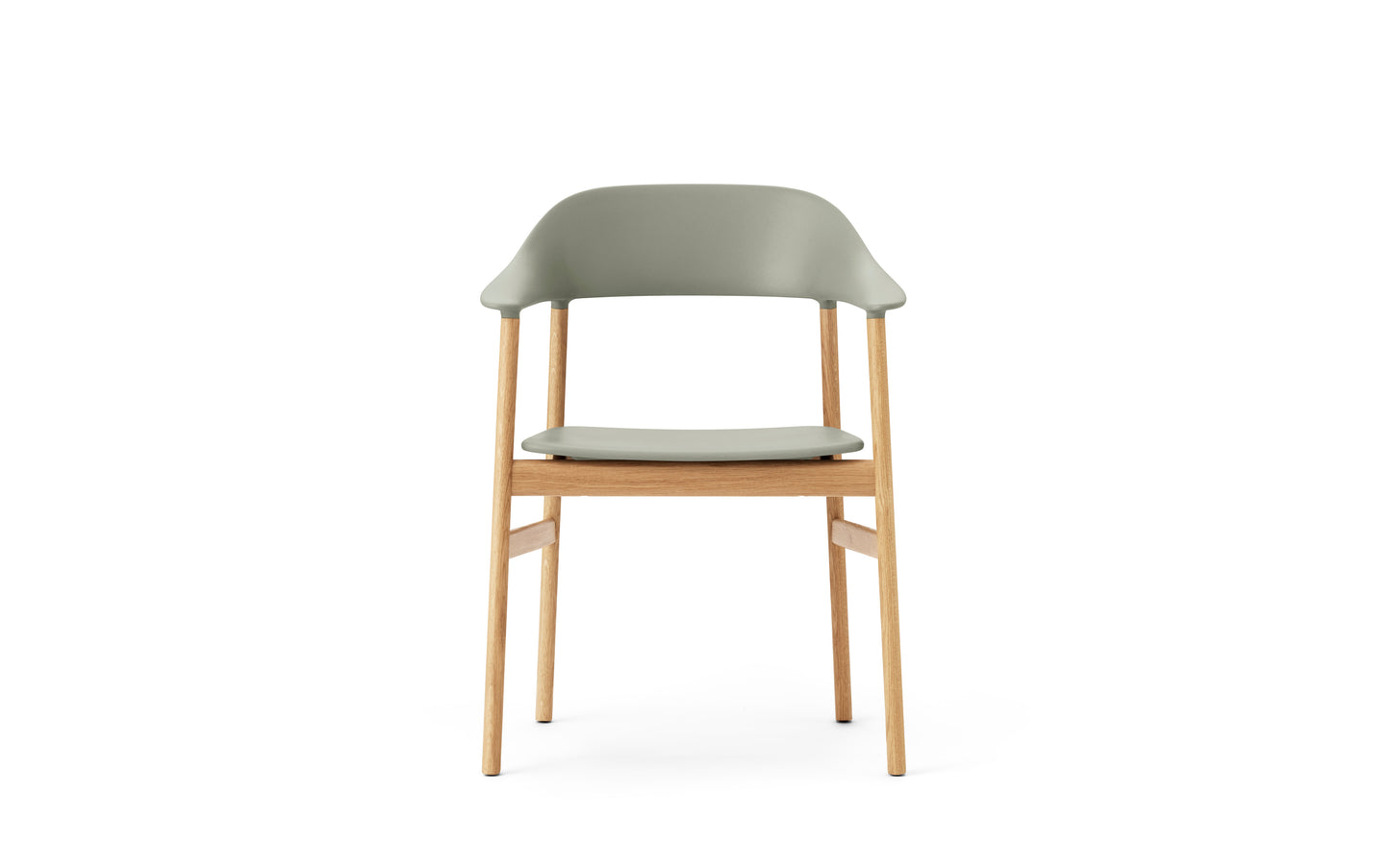 Normann Copenhagen Herit armstoel Green eiken