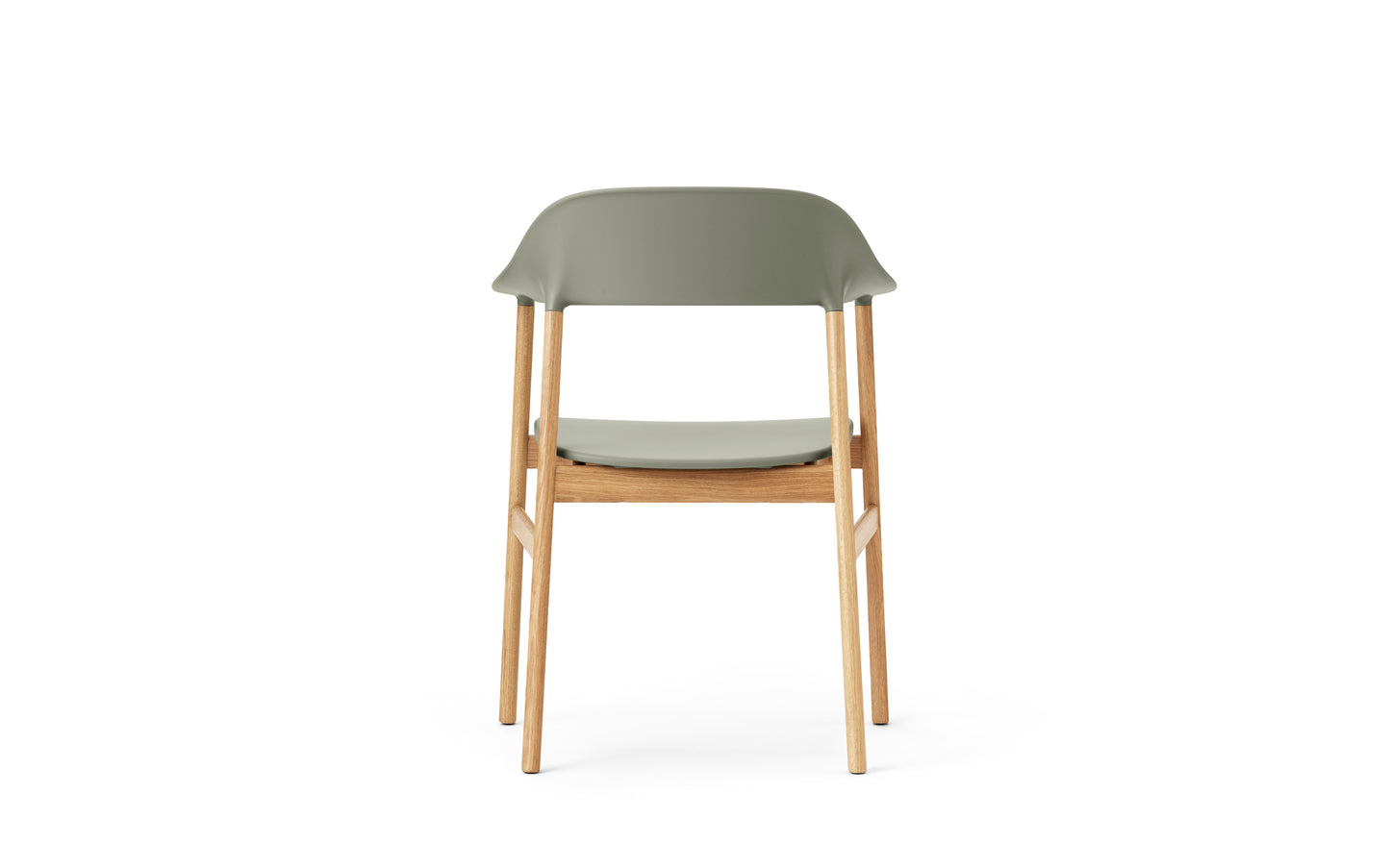 Normann Copenhagen Herit armstoel Green eiken
