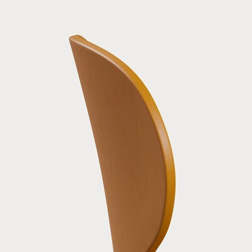 Fritz Hansen ANT eetkamerstoel chrome ash coloured Burnt Yellow
