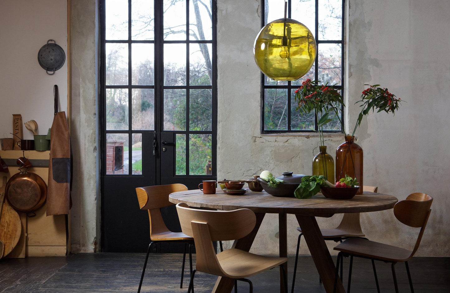 BePureHome Form stoel bruin