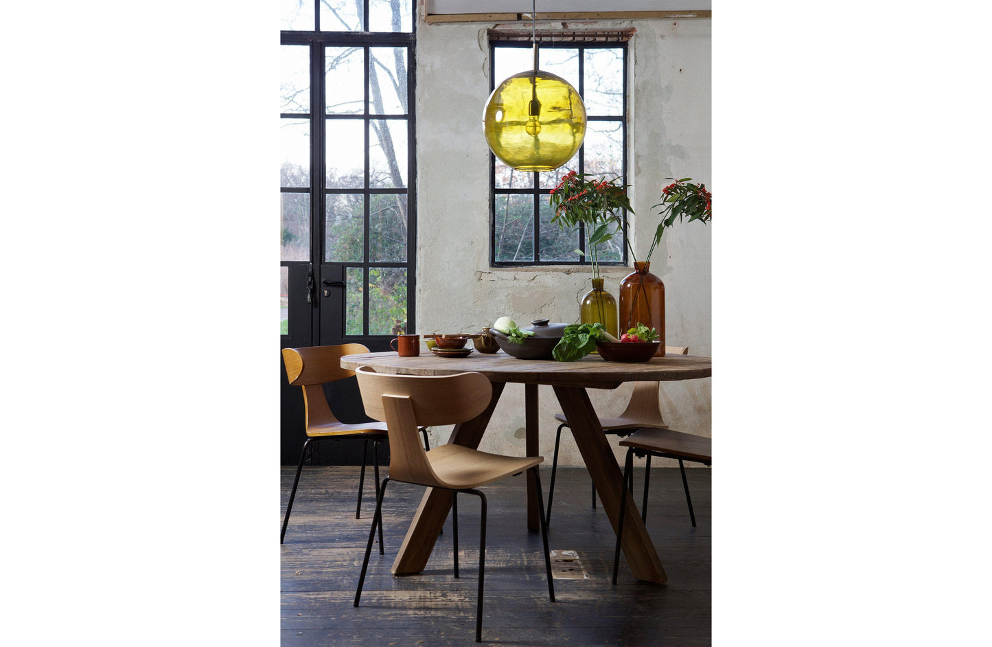 BePureHome Form stoel bruin