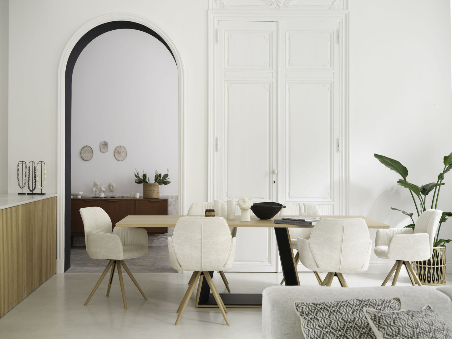 Mobitec Mood #95 M0912 eetkamerstoel Hip Hop Cacao poot beuken