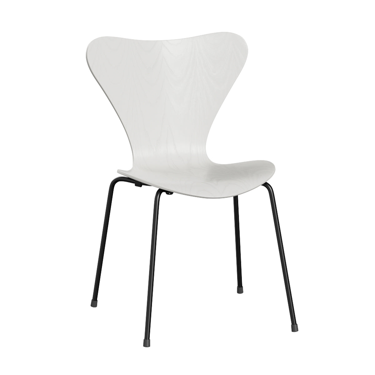 Fritz Hansen Series 7 Vlinderstoel Ash Black White HelloChair