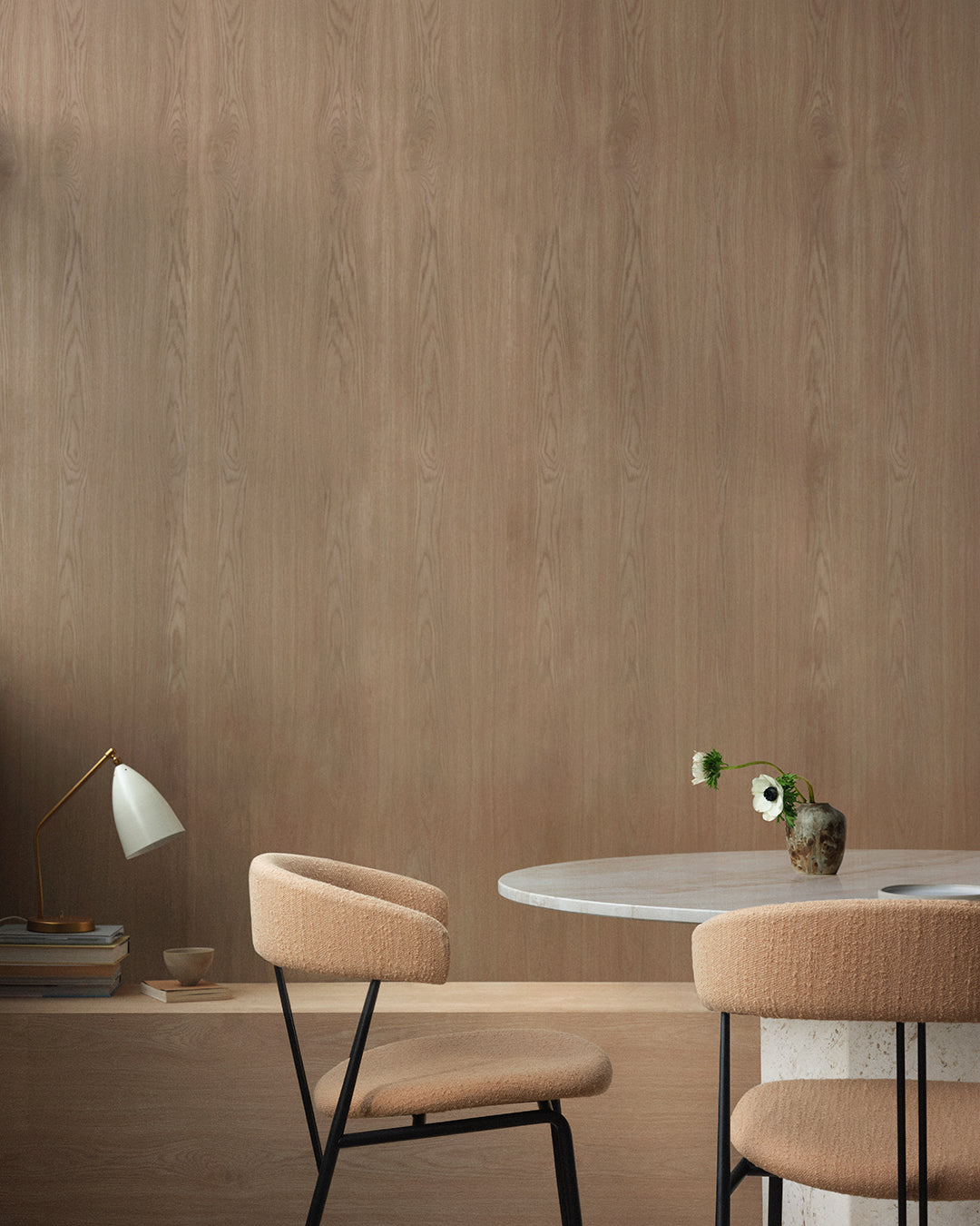 Gubi Violin eetkamerstoel volledig gestoffeerd Gabriel Tempt