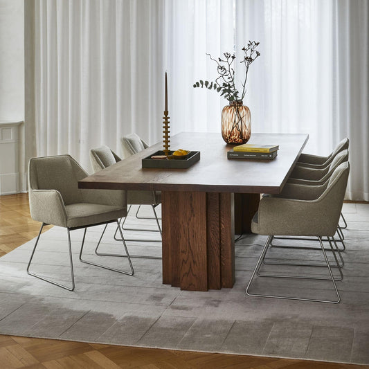 Trend: 7x stoelen met chromen onderstel