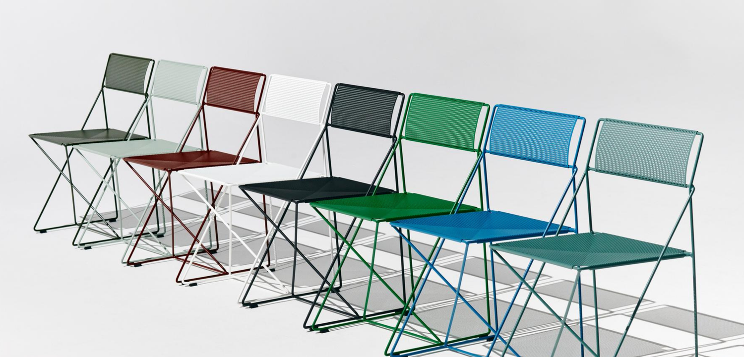 Stalen eetkamerstoelen