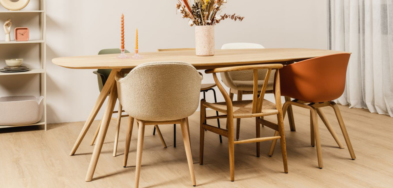 Scandinavische eetkamerstoelen
