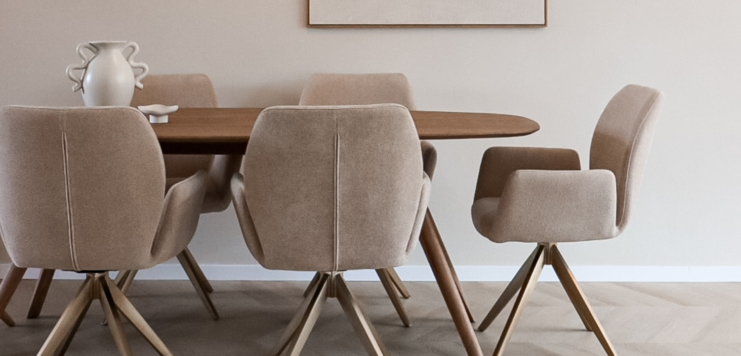Japandi eetkamerstoelen