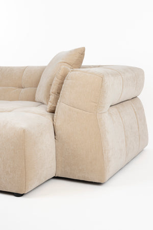Dutchbone Hodge bank Chaise Longue rechts Beige