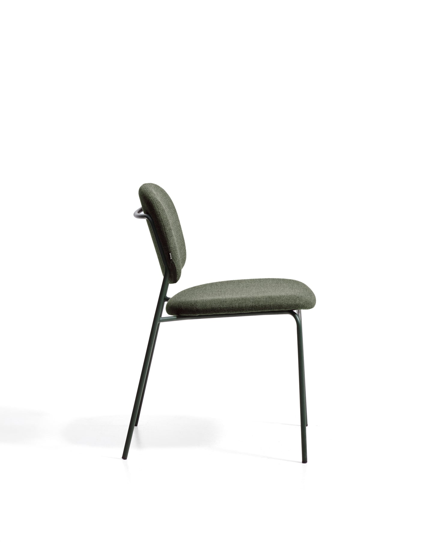 Kave Home Meli eetkamerstoel chenille Green
