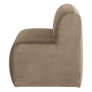 WOOOD Mojo Base eetkamerbank 164 cm velvet Khaki