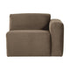 WOOOD Mojo Base 1-zits bank arm rechts velvet Taupe