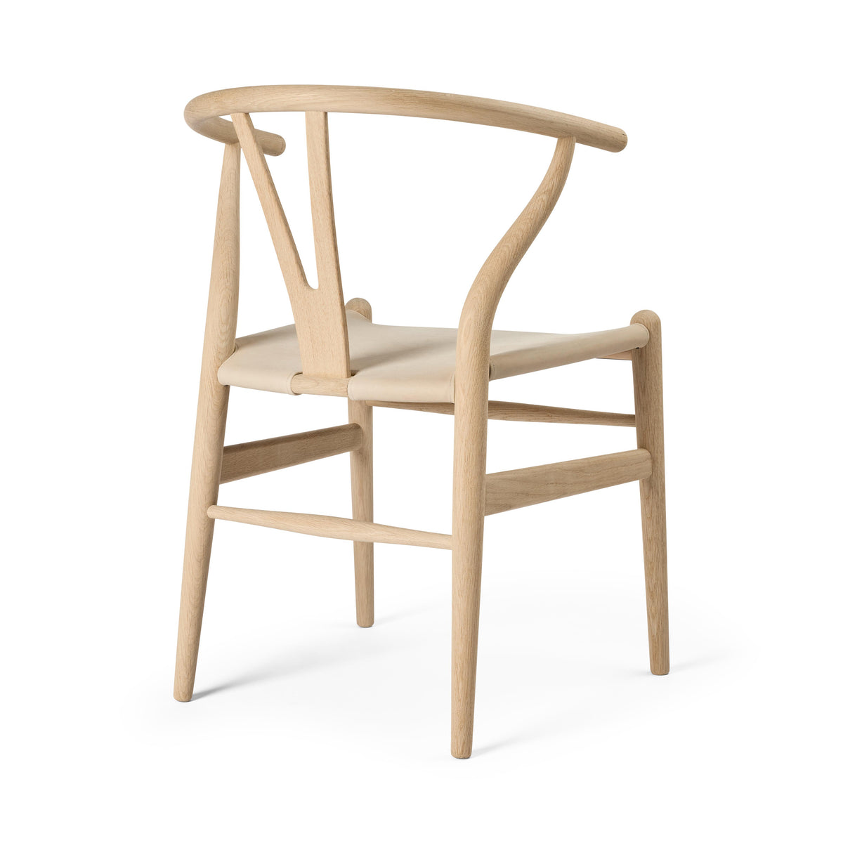 Carl Hansen & Søn CH24P Wishbone eetkamerstoel - gezeept eiken Terra 20364