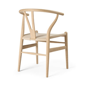 Carl Hansen & Søn CH24P Wishbone eetkamerstoel - gezeept eiken Terra 20364