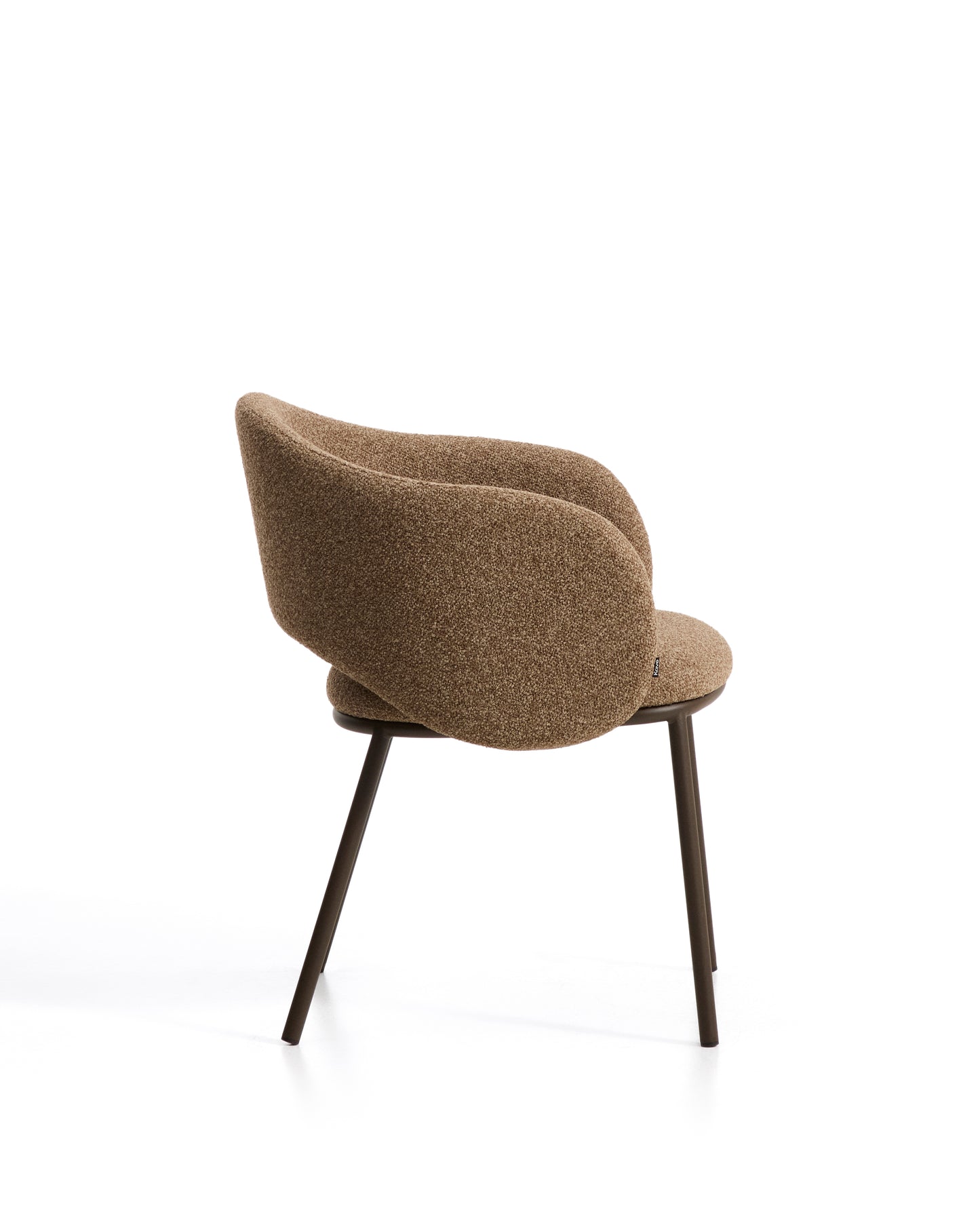 Kave Home Maina eetkamerstoel chenille Brown