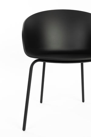 Zuiver Void eetkamerstoel Black