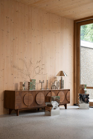 Zuiver Groove dressoir 3 Walnoot
