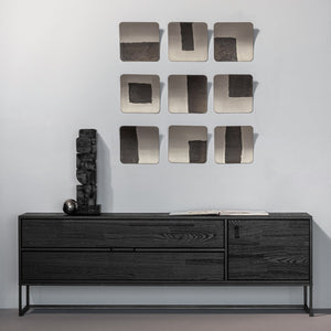 WOOOD Silas tv-meubel 180 cm Blacknight