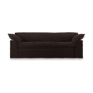 HKliving Nomad bank 244 cm Royal Velvet Espresso