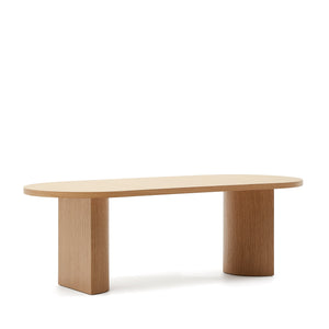 Kave Home Nealy eettafel 240x100 cm Naturel
