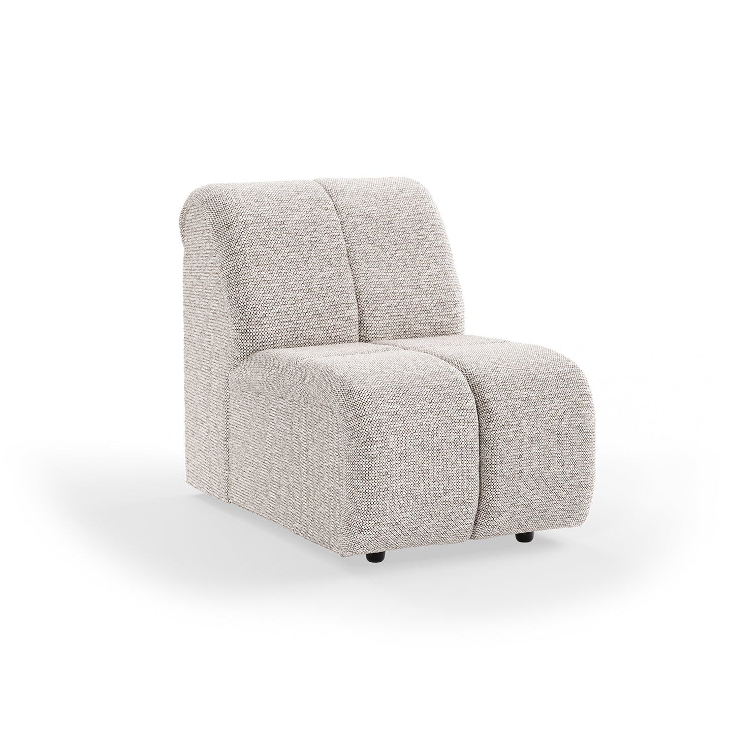 HKliving Wave bank middle small Sneak Light Grey