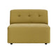 HKliving Vint bank middle Linen Burnt Ochre