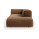 HKliving Flake bank right longchair Corduroy Velvet Aged Gold