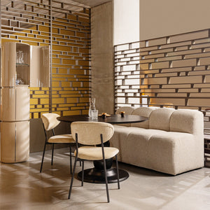 WOOOD Sera kast rond Ø45x188 cm Zand