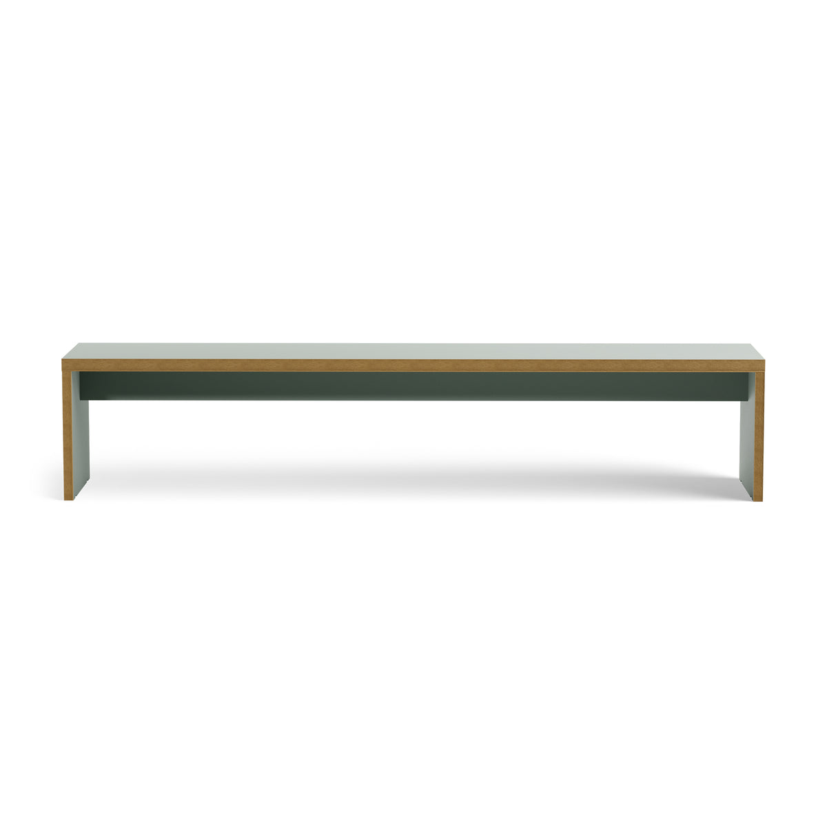 HKliving Bench eetkamerbank 220 cm Pale Green