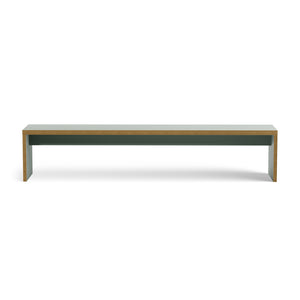 HKliving Bench eetkamerbank 220 cm Pale Green