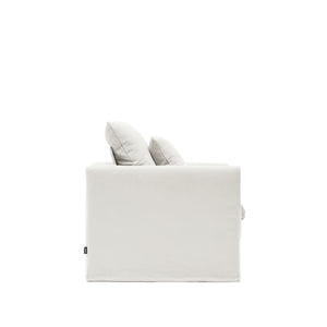 Kave Home Nora fauteuil 92x90 cm Ecru