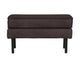 WOOOD Rodeo hocker eco-leer Zwart