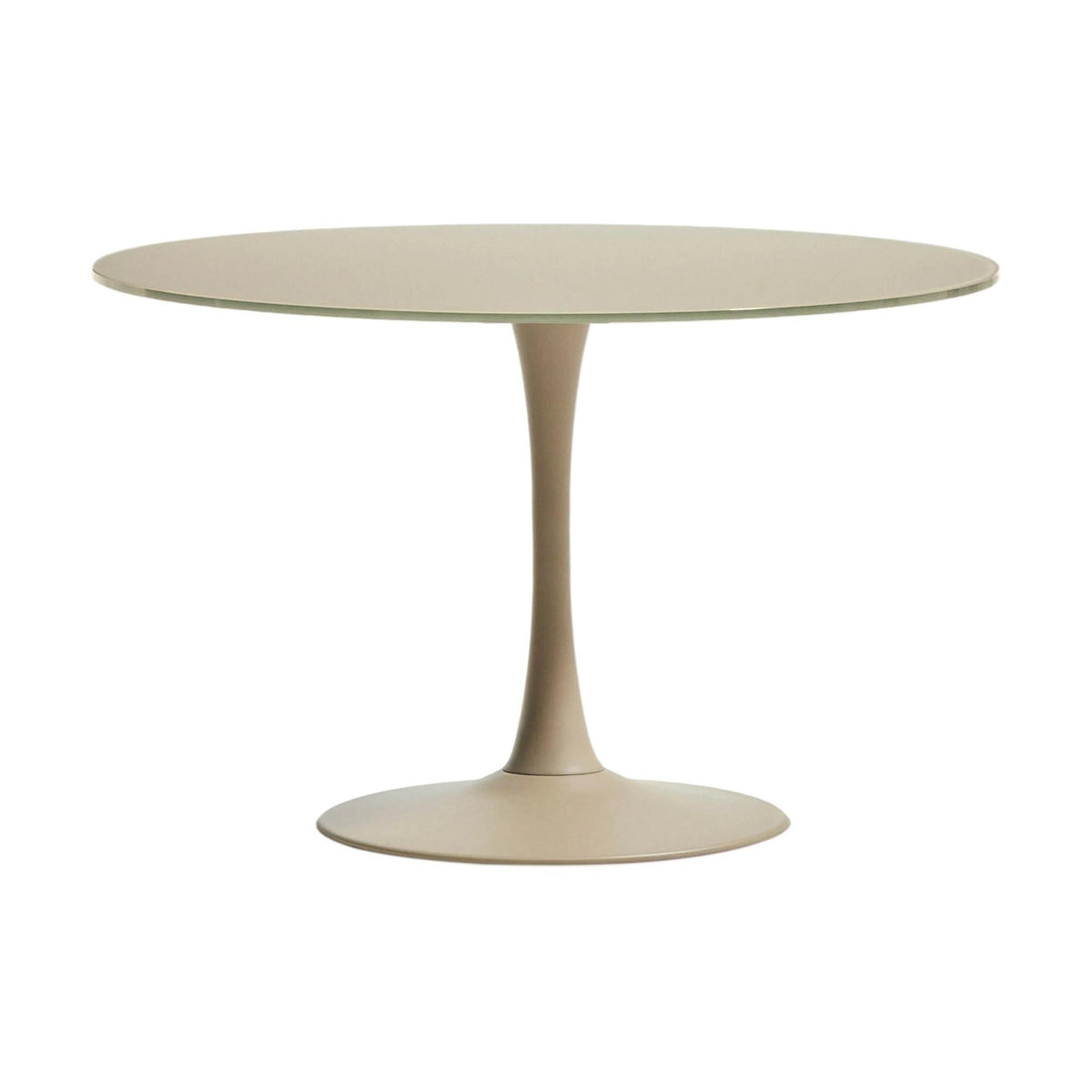 Kave Home Vedira eettafel Ø120 cm Taupe