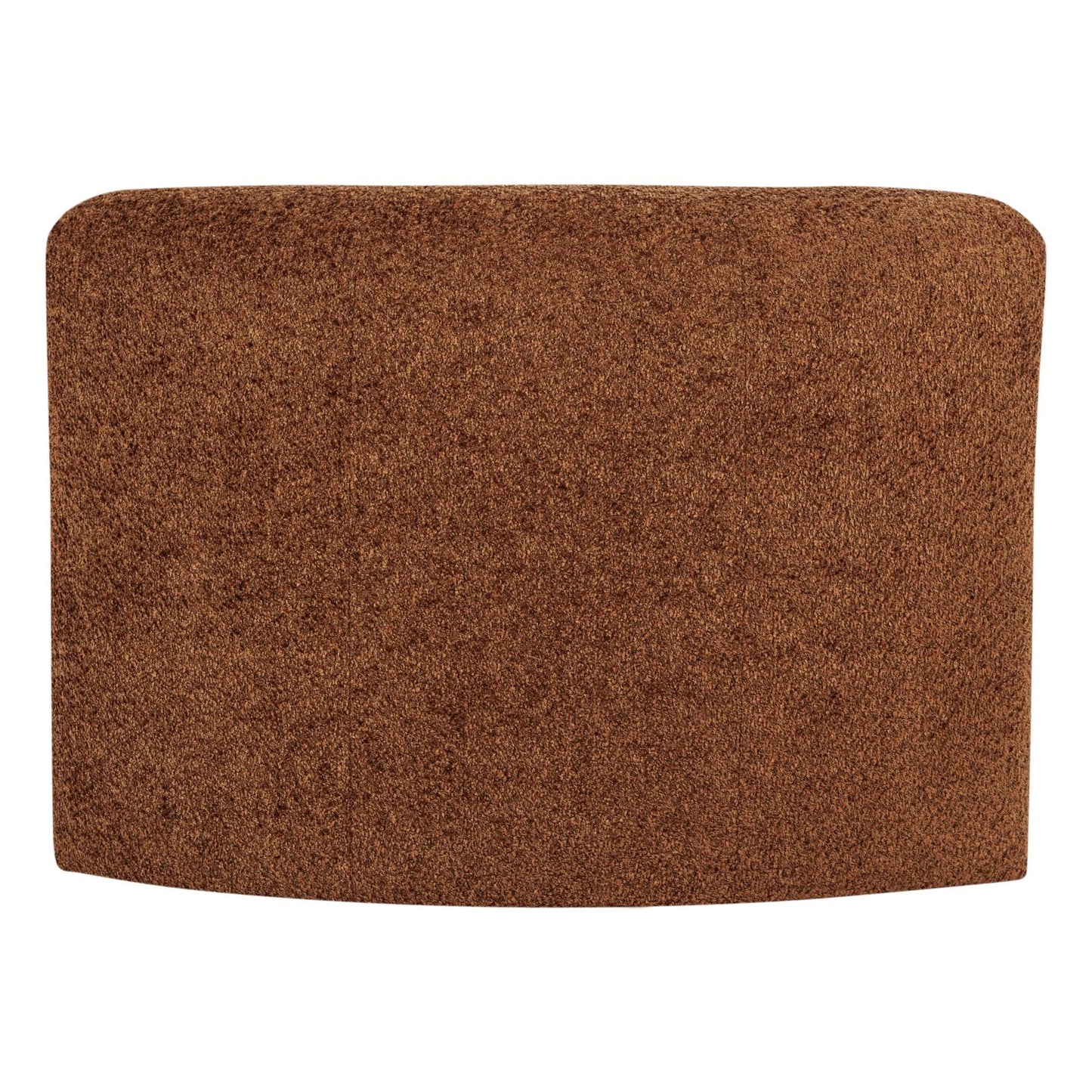 WOOOD Mojo Base eetbank hoek met rugleuning wollig Roestbruin