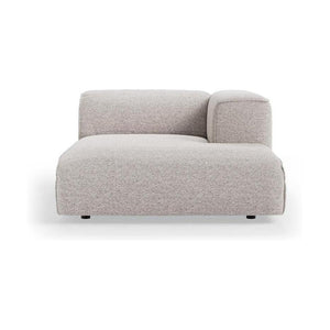 HKliving Flake bank right divan Sneak Light Grey