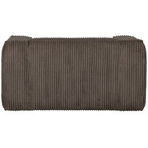 WOOOD Bean fauteuil Ribstof Mud