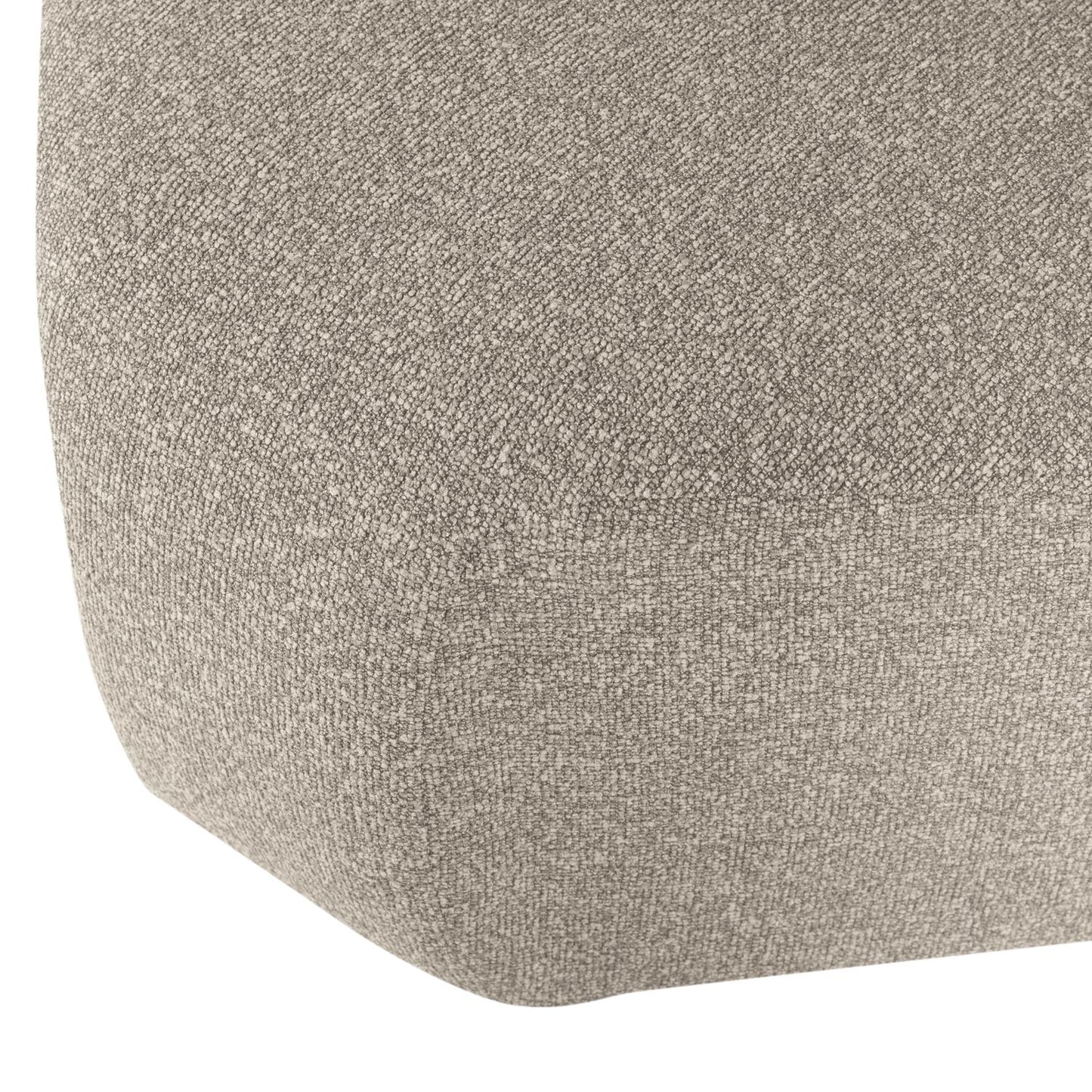 WOOOD Mojo Base bank hoekelement rond bouclé Beige Melange