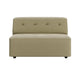 HKliving Vint bank middle 1,5-seat Knotted Sage