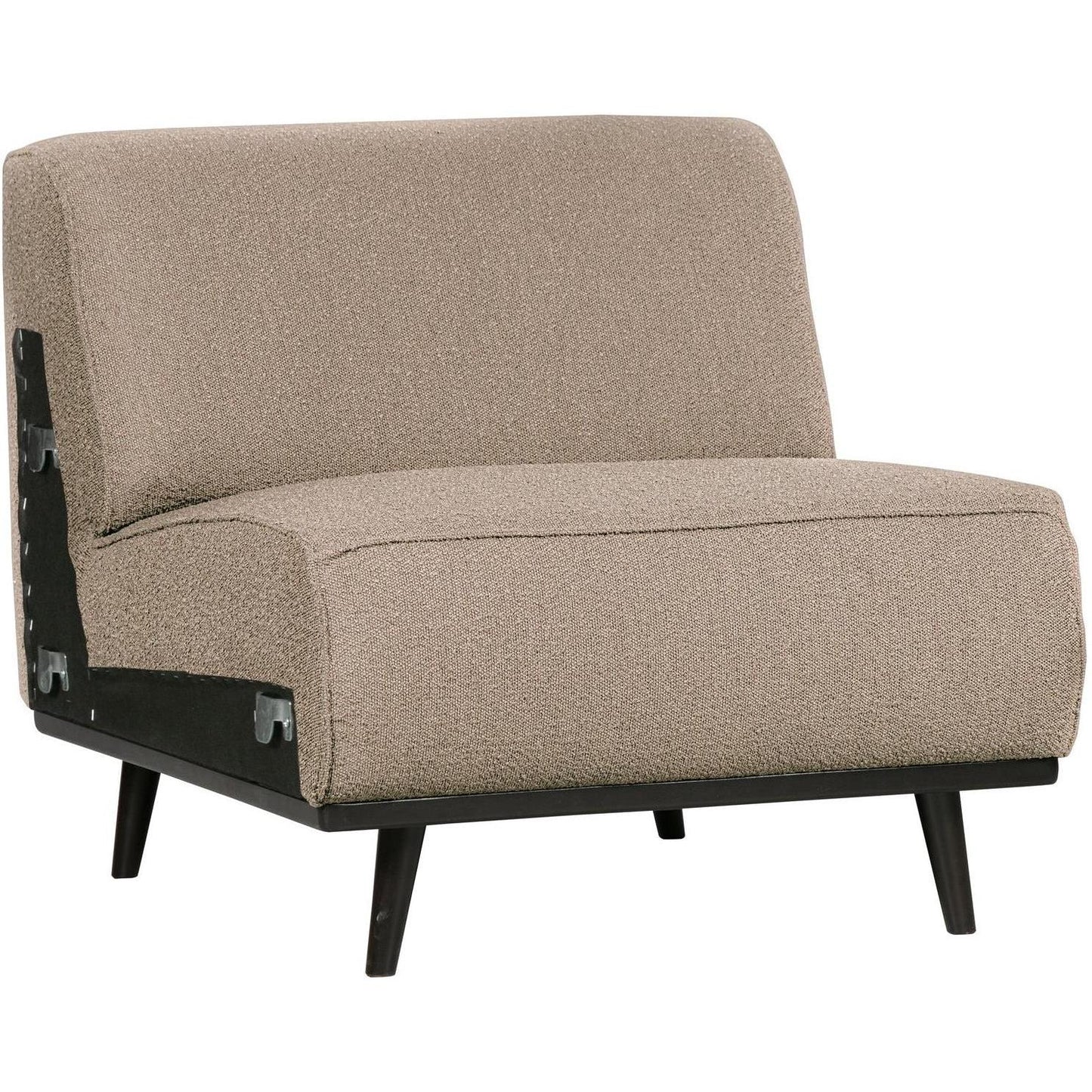 WOOOD Statement 1-zits element Bouclé Beige