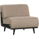 WOOOD Statement 1-zits element Bouclé Beige
