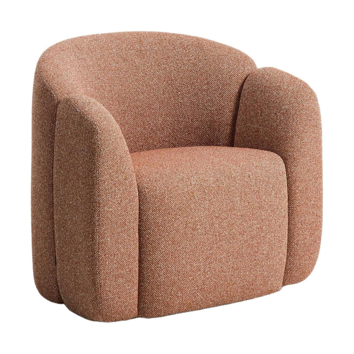 Kave Home Corvena fauteuil 85 cm chenille Terracotta