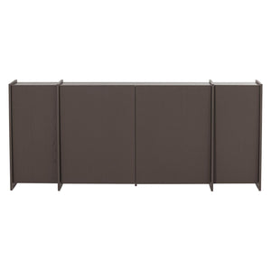WOOOD Brock dressoir Middenbruin