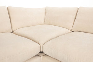Zuiver Summer bank 7-zits Beige