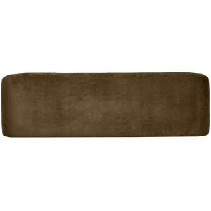 WOOOD Sloping 3-zits bank Brass
